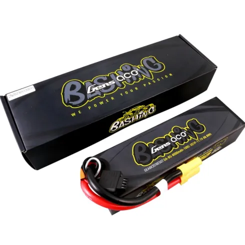 Gens Ace G-Tech 8000mAh 11,1V 100C 3S LiPo Accu met EC5 stekker – Bashing Series