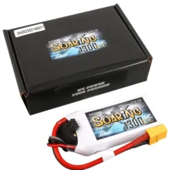 Gens Ace G-Tech Soaring 1300mAh 7.4V 30C 2S LiPo Accu met XT60 Connector