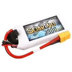 Gens Ace G-Tech Soaring 1300mAh 7.4V 30C 2S LiPo Accu met XT60 Connector