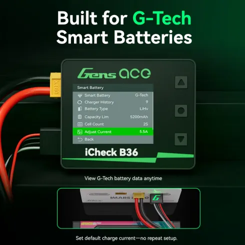 Gens Ace iCheck B36 Smart RC Accu Checker