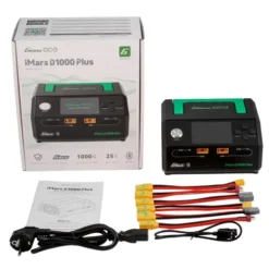 Gens Ace iMars D1000 Plus Smart Charger Dual Channel | AC 1000W | G-Tech