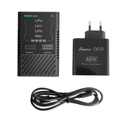 Gens Ace IMARS mini G-Tech USB-C 2-4S 60W RC Batterij lader met voeding