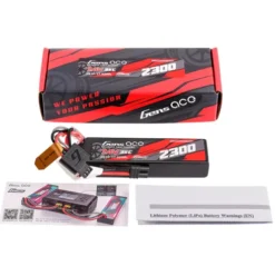 Gens ace 2300mAh 2S 7.4V 35C Lipo Batterij met iEC2 plug (ARRMA Grom)
