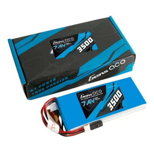 Gens Ace 3500mAh 7.4V 2S1P LiPo RX/TX Accu