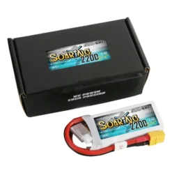 Gens Ace Soaring 2200mAh 7.4V 20C 2S LiPo Accu met XT60 Connector