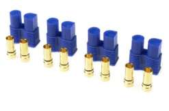 G-Force RC – Connector – EC-3 – Goudcontacten – Vrouw. – 4 st