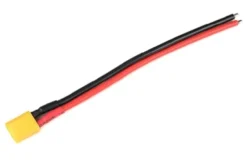 G-Force RC – Connector met kabel – XT-30 – Goud contacten – Vrouw. connector – 14AWG Siliconen-kabel – 12cm – 1 st