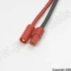G-Force RC – Connector met kabel – 3.5mm – Goud contacten – Man. connector – 14AWG Siliconen-kabel – 10cm – 1 st