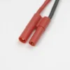 G-Force RC – Connector met kabel – 4.0mm – Goud contacten – Man. connector – 14AWG Siliconen-kabel – 10cm – 1 st
