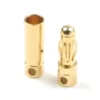 G-Force RC – Connector – 4.0mm – Goudcontacten – Kort – Man. + Vrouw. – 4 paar