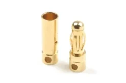 G-Force RC – Connector – 4.0mm – Goudcontacten – Kort – Man. + Vrouw. – 4 paar