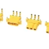 G-Force RC – Connector – MR-30PW 3-Polig – Goud contacten – Man. + Vrouw. – 2 paar