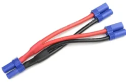 G-Force RC – Power Y-kabel – Parallel – EC-5 – 10AWG Siliconen-kabel – 12cm – 1 st