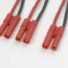 G-Force RC – Power Y-kabel – Parallel – 4.0mm Goudconnector – 14AWG Siliconen-kabel – 12cm – 1 st