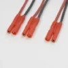 G-Force RC – Power Y-kabel – Parallel – 2mm Goudconnector – 20AWG Siliconen-kabel – 12cm – 1 st