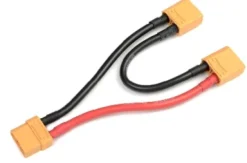 G-Force RC – Power Y-kabel – Serieel – XT-90 AS Anti-Spark – 10AWG Siliconen-kabel – 12cm – 1 st
