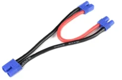G-Force RC – Power Y-kabel – Serieel – EC-3 – 12AWG Siliconen-kabel – 12cm – 1 st