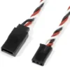 G-Force RC – Servo verlengkabel – Gedraaide HD siliconen-kabel – Futaba – 22AWG / 60 Strengen – 10cm – 1 st