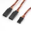G-Force RC – Servo Y-kabel – Gedraaide HD siliconen-kabel – JR/Hitec – 22AWG / 60 Strengen – 30cm – 1 st