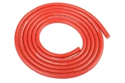 G-Force RC – Siliconen-kabel – Powerflex PRO+ – Rood – 10AWG – 2683/0.05 Strengen – OD 5.5mm – 1m