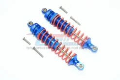 GPM Aluminium Front Heavy duty Adjustable Damper 102mm for ARRMA 1/10 Blauw
