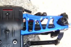 GPM Aluminium Front Lower Arms for ARRMA 1/10 Blauw