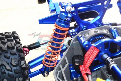 GPM Aluminium Rear Adjustable Shocks 102MM for Traxxas 1/10