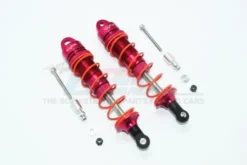 GPM Aluminium Rear Adjustable Dampers 110MM for ARRMA 1/8 Rood