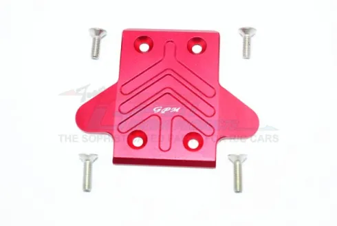 GPM Aluminium Rear Chassis Protection Plate for ARRMA 1/8 Rood