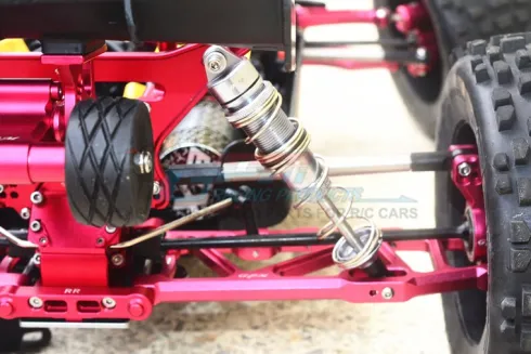GPM Aluminium Rear Double Section Spring Dampers 135MM for ARRMA 1/8 Rood