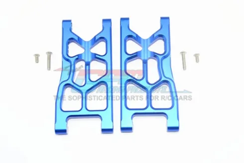 GPM Aluminium Rear Lower Arms for ARRMA 1/10 Blauw