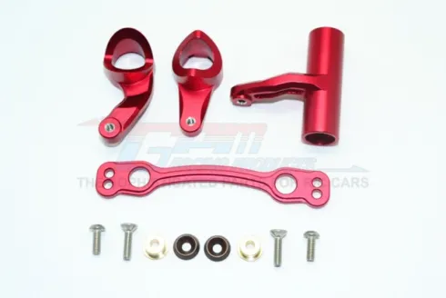 GPM Aluminium Steering Assembly for ARRMA 1/8 Rood