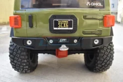 GPM Axial SCX6 Aluminium Rear Bumper With Hook & 5mm LED Light