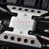 GPM Axial SCX6 Stainless Steel Center Gearbox Skid Plate 3 pieces