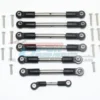 GPM Stainless Steel Thickened Tie Rods for Traxxas 1/10 Rustler 4×4 VXL