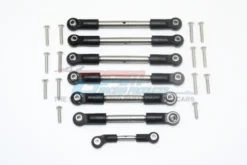 GPM Stainless Steel Thickened Tie Rods for Traxxas 1/10 Rustler 4×4 VXL