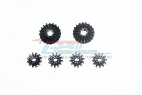 GPM Steel Front & Center & Rear Diff Bevel Gear & Pinion Gear for ARRMA 1/8