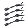 GPM Traxxas Mini Maxx BL-2S 4140 Carbon Steel Front & Rear Driveshafts And Drive Cups TXMM050FRS-BK (Vervanger TRX10750 / TRX10750X)