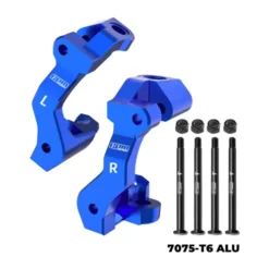 GPM Traxxas Mini Maxx & Mini XRT 7075 Aluminium Voorste Caster Blocks (C-Hubs) – TXMM019-B