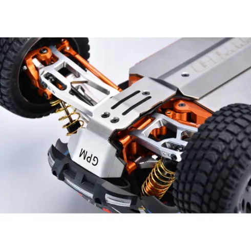 GPM Traxxas Mini Maxx & Mini XRT RVS Chassis Skid Kit – Geïntegreerde Molding 2mm dik – TXMM333-OC