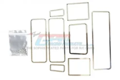 GPM Traxxas TRX-4 Defender Stainless Steel Window Frames
