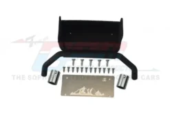 GPM Traxxas TRX-4M Universal Metal Simulation Oil Tank + Exhaust Pipe