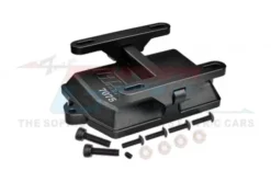 GPM Traxxas X-Maxx 8S & Traxxas XRT 8S Aluminium 7075-T6 Receiver Box Cover With Electric Adjustment Bracket Black