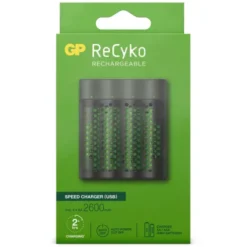 GP ReCyko AA/AAA Speed Charger (USB) incl 4x AA batterijen 2600mAh