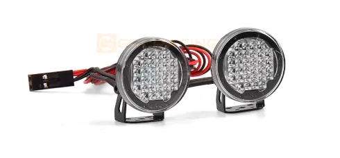 GRC 22mm Hat-Lamp Circle Led Spotlights Black Loop Dm-Clear Lens