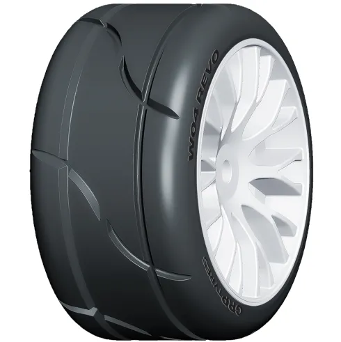 GRP 1/5 TC W04 REVO XM2 Medium – Witte Velg (1 Paar)