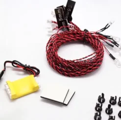 G.T. Power 8x LED verlichting set voor RC vliegtuigen en RC Helikopters