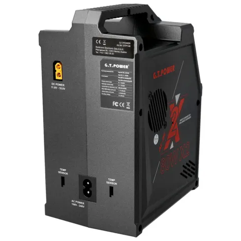 GTPower X2 LiPo 1-6S 80W AC Lader