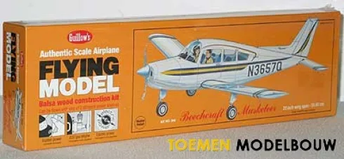 Guillows Beechcraft Musketeer houten vliegtuig – 308LC