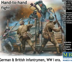 Hand to hand fight German & British infantrymen WWI 1:35 – 35116